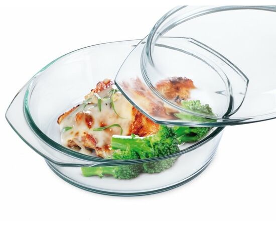 Кастрюля 1,0л (стекло) круглая  Simax 6256-6266