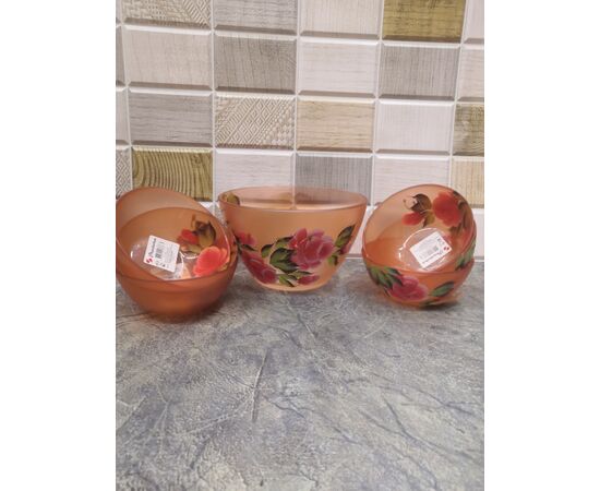 Набор салатников 7пр ХЗ 1326/Х07 (1 большой + 6 малых) цветн/худ