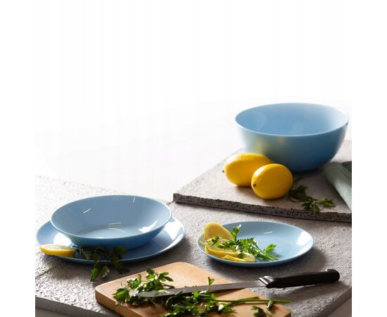 Тарелка десертная 19см ДИВАЛИ ЛАЙТ БЛЮ P2612 Luminarc, изображение 3