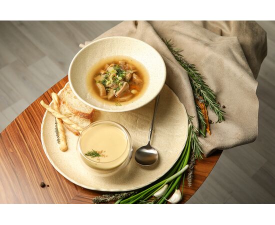 Тарелка глубокая WL-661312/A (20см) 800мл песчоный цв., изображение 4