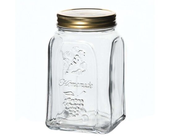 Банка с металлической крышкой ХОММЕЙД 1000 мл 80385SLB