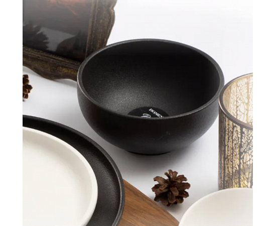 Салатник 15см ROCK BLACK DM8023, изображение 6