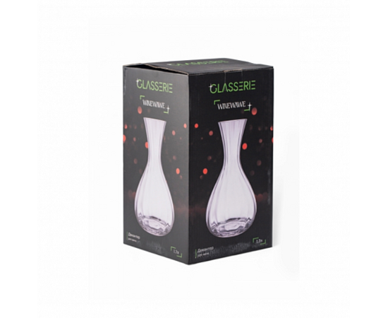 Декантер для вина 1700мл WINEWAVE GL006, изображение 4