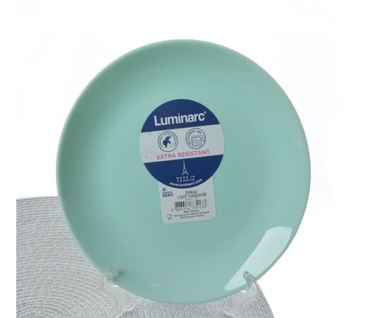 Тарелка десертная ДИВАЛИ ЛАЙТ ТЮРКУАЗ 19см P2613 LUMINARC