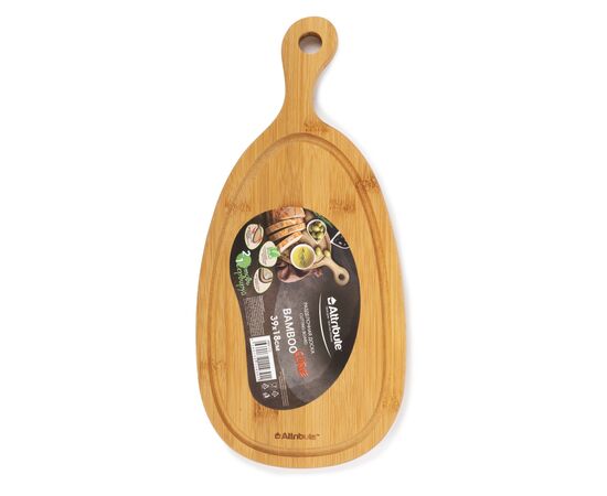 Доска разделочная BAMBOO CURVE 39х18х1.5см ABX172, изображение 2