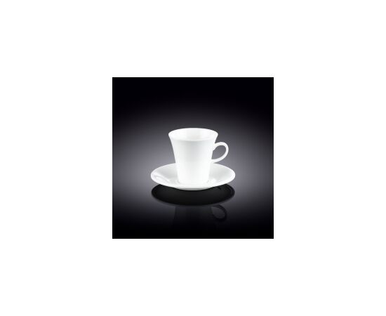 Чашка кофейная + блюдце WL-993005/AB (160мл)