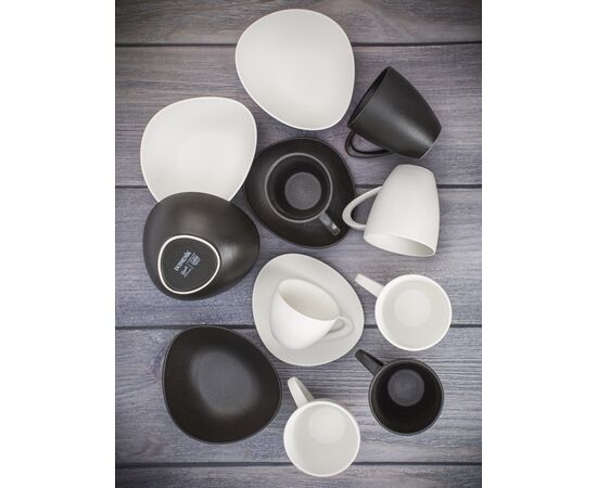 Салатник 16см треугольный ROCK BLACK DM8024-6, изображение 4