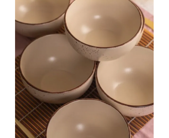 Салатник 14.5см OH!SPLASH бежевый 680мл DMD184, изображение 3