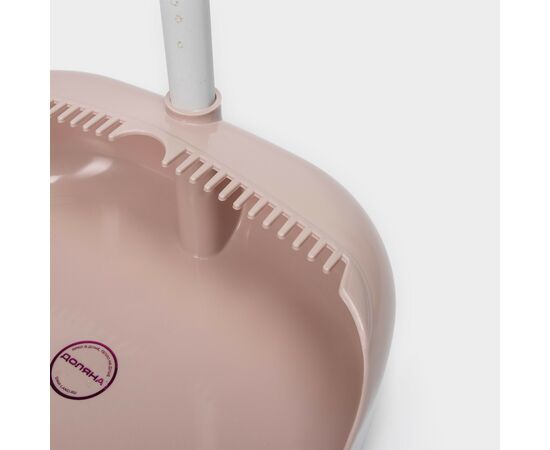 УЦЕНКА Комплект для уборки: щетка 25х86, совок 25х23х78, ручки металл   10787151, изображение 2