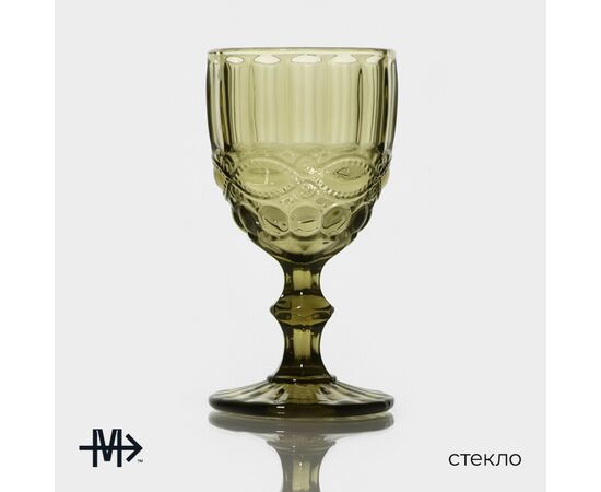 Набор бокалов 250мл*2шт "Ла-Манш" 8х15,5 см, цвет зеленый 4826333, изображение 6