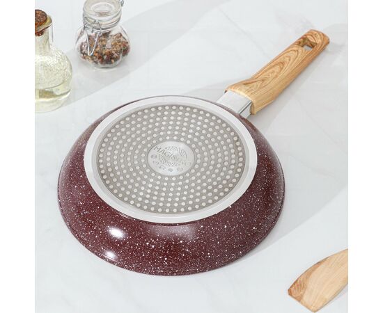 Сковорода 24см, кованая Natural. Brown ручка soft-touch, индукционное дно 3678343, изображение 8