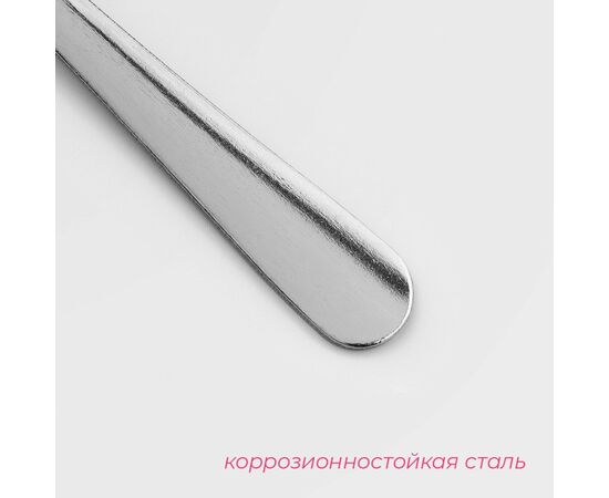 Вилка столовая 17,8 см Доляна "Оптима" толщина 1,2 мм   9331447, изображение 4