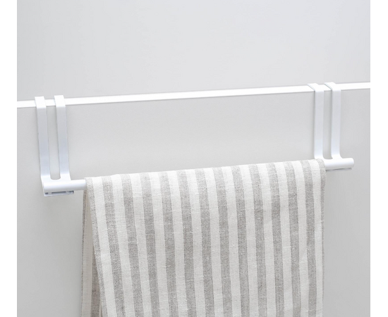 Держатель для полотенец на дверцу, цвет белый   5168778