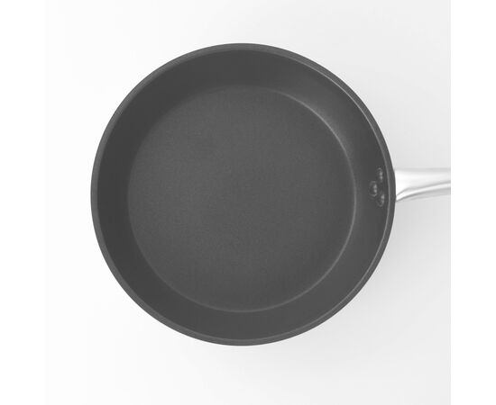 Сковорода 28см, h=55, толщина стенки 0,6 мм, индукция, длинна ручки 25 см, с АП   9355244, изображение 5