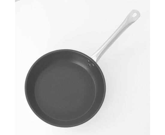 Сковорода 28см, h=55, толщина стенки 0,6 мм, индукция, длинна ручки 25 см, с АП   9355244, изображение 4