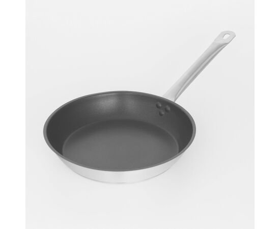 Сковорода 28см, h=55, толщина стенки 0,6 мм, индукция, длинна ручки 25 см, с АП   9355244, изображение 10