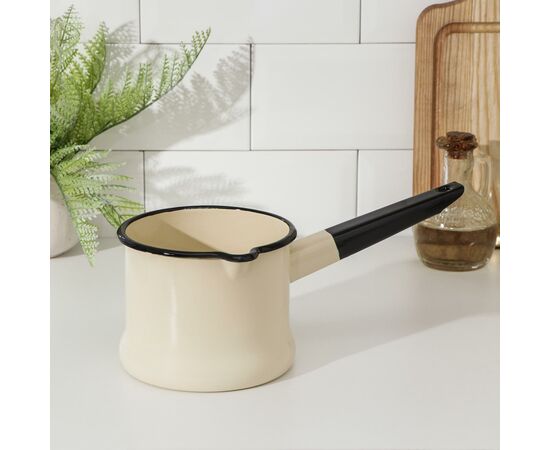 Ковш 1 л  слоновая кость 7041057