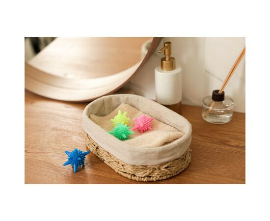 Шары для стирки набор 4шт d=6 см, цвет МИКС 2369341, изображение 4