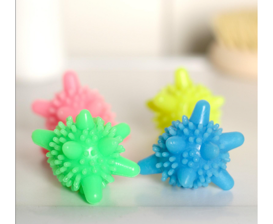 Шары для стирки набор 4шт d=6 см, цвет МИКС 2369341, изображение 6