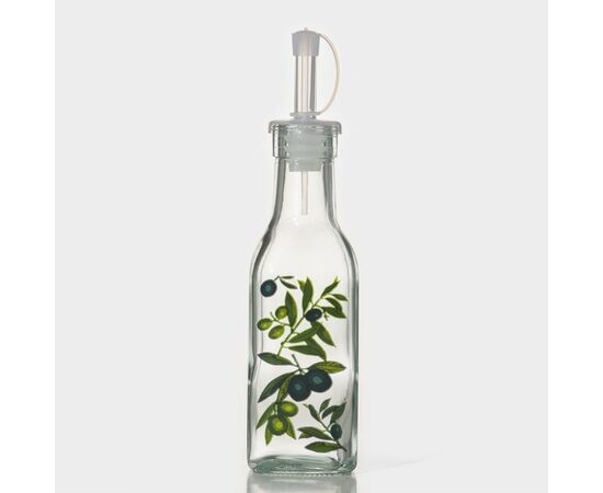 Бутыль для соусов и масла "Олива" 200 мл, 4,5х20 см 5185627, изображение 4