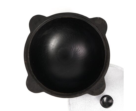 Казан чугунный 4,5л плоское дно, алюминиевая крышка 2796320, изображение 4