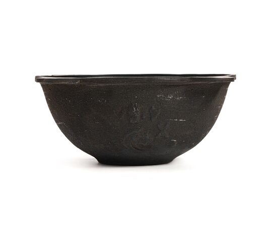 Казан чугунный 4,5л плоское дно, алюминиевая крышка 2796320, изображение 3