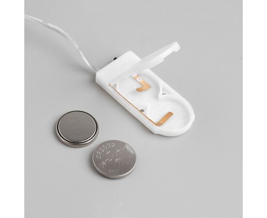 НИТЬ ROSA. IP20, 5 м, Н.С. LED(1608)-50-6V, CR2032x2 (в компл.), фиксинг, МУЛЬТИ 2433900, изображение 2