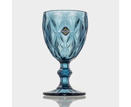 Набор бокалов 250мл*2шт "Круиз" 8х15,3 см, цвет синий 4826332, изображение 2