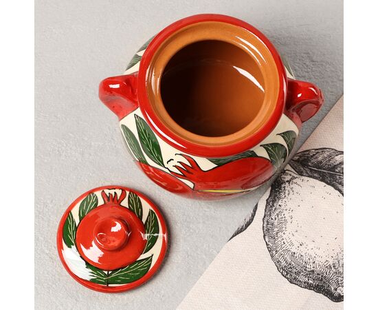 Сахарница 500мл Риштанская Керамика "Гранат", 10487614, изображение 2