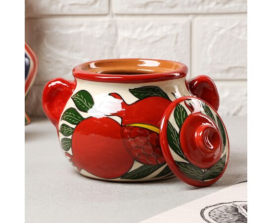 Сахарница 500мл Риштанская Керамика "Гранат", 10487614, изображение 3
