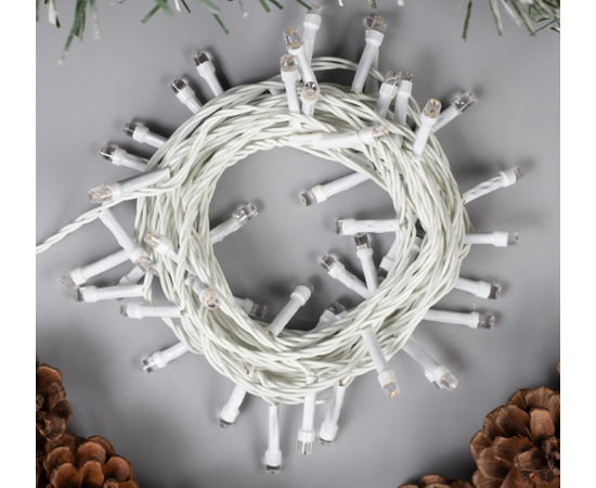 НИТЬ ECO. IP20, 5 м, Н.Б. LED-50-220V, 8 режимов, Т/БЕЛЫЙ 3556773, изображение 4