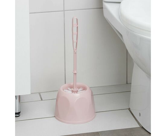 Комплект для туалета d15см h39см "Блеск стандарт", цвет чайная роза 3968992