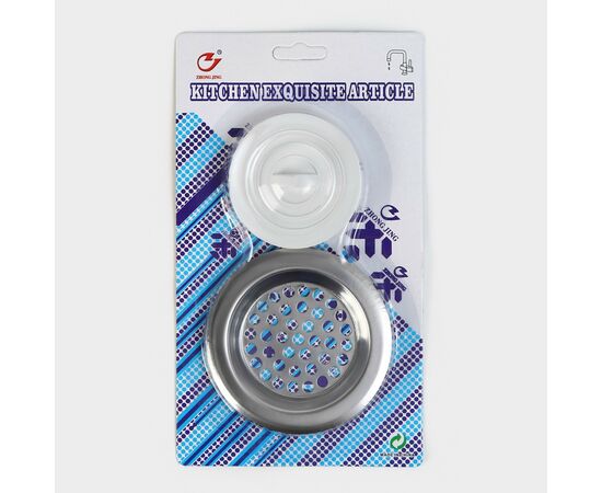 Фильтр (7,4 см) и пробка (5,2 см) для раковины 2506530, изображение 2