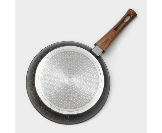 Сковорода 26см, кованая Magistro Granit с а/п покрытием, ручка soft-touch, индукционное дно 7004469, изображение 5