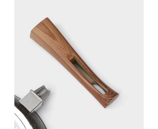 Сковорода 26см, кованая Magistro Granit с а/п покрытием, ручка soft-touch, индукционное дно 7004469, изображение 7