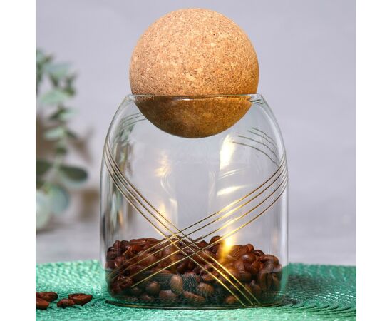 Банка для хранения 500мл "Геометрия", 9593445, изображение 3