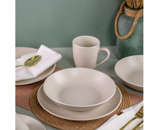 Тарелка суповая 20.5см SCANDY MILK TDP537, изображение 2 Тарелка суповая 20.5см SCANDY MILK TDP537, изображение 2