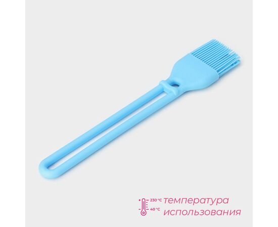 Кисть "Дуэт" 27,5х5х1,5 см, цвет голубой   10156834, изображение 7