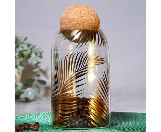 Банка для хранения 800мл "Тропики", 9593440, изображение 5