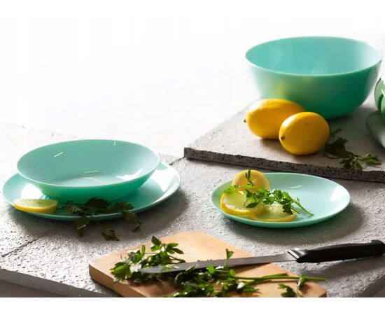 Тарелка обеденная 25см Дивали Лайт Тюркуаз P2611, изображение 2