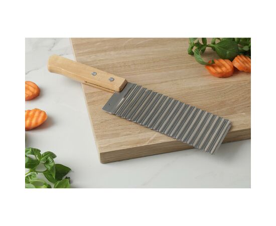 Овощерезка фигурная 27×6 см, Доляна, серебряный, бежевый 1847758, изображение 5