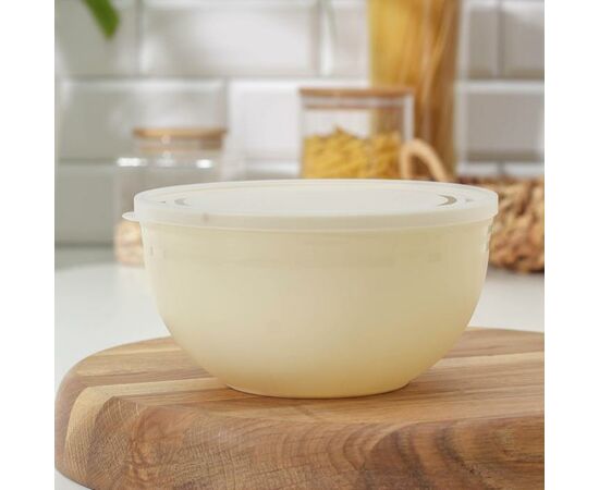 Миска 1,0л Line с крышкой C595 МИКС цветов, изображение 6