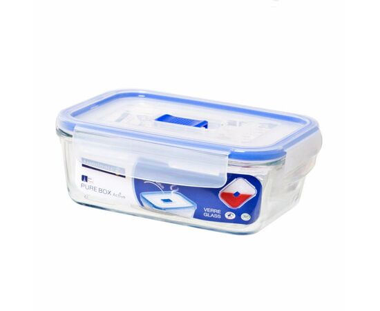 Контейнер 820мл стеклянный PUREBOX ACTIVE P3547 прямоугольный