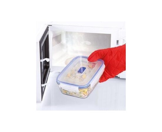 Контейнер 820мл стеклянный PUREBOX ACTIVE P3547 прямоугольный, изображение 2