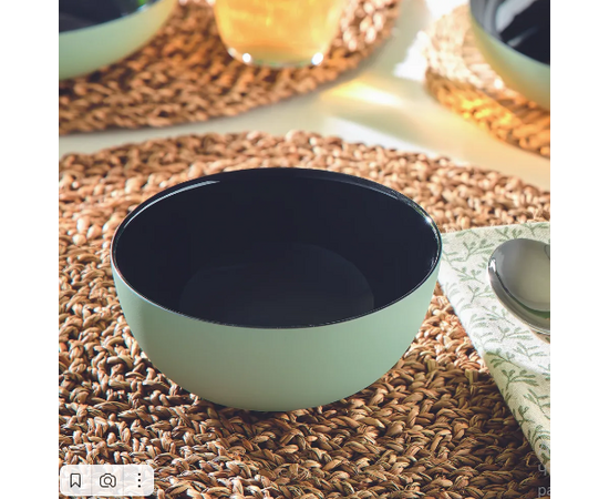 Салатник 12см VICKY SOFT GREEN Q8582, изображение 4