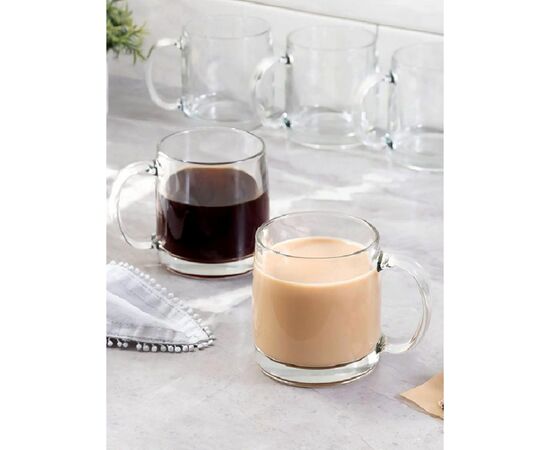 Кружка 380мл НОРДИК прозрачная H8502 Luminarc, изображение 6