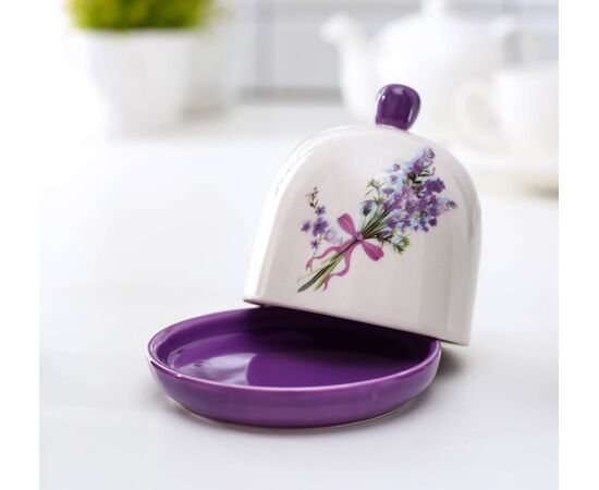 Лимонница Доляна «Лаванда», 9×9 см, цвет белый 4826204, изображение 2