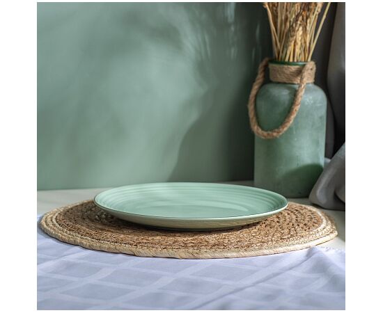 Тарелка обеденная FIESTA мятный 25см TDP700