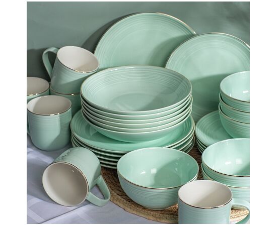 Тарелка обеденная FIESTA мятный 25см TDP700, изображение 2