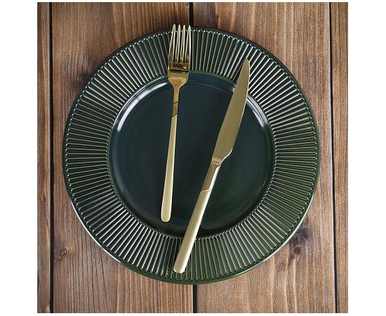 Тарелка десертная EMERALD GREEN 22см